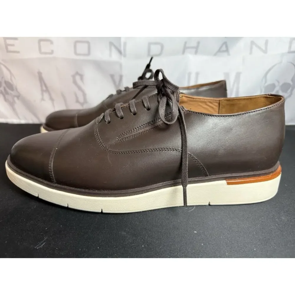 Allen Edmonds Carson Slip-On Hybrid Oxfords Espresso Leather Men’s 9.5D
